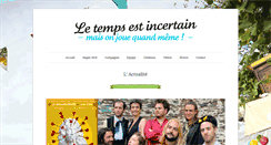 Desktop Screenshot of le-temps-est-incertain.com